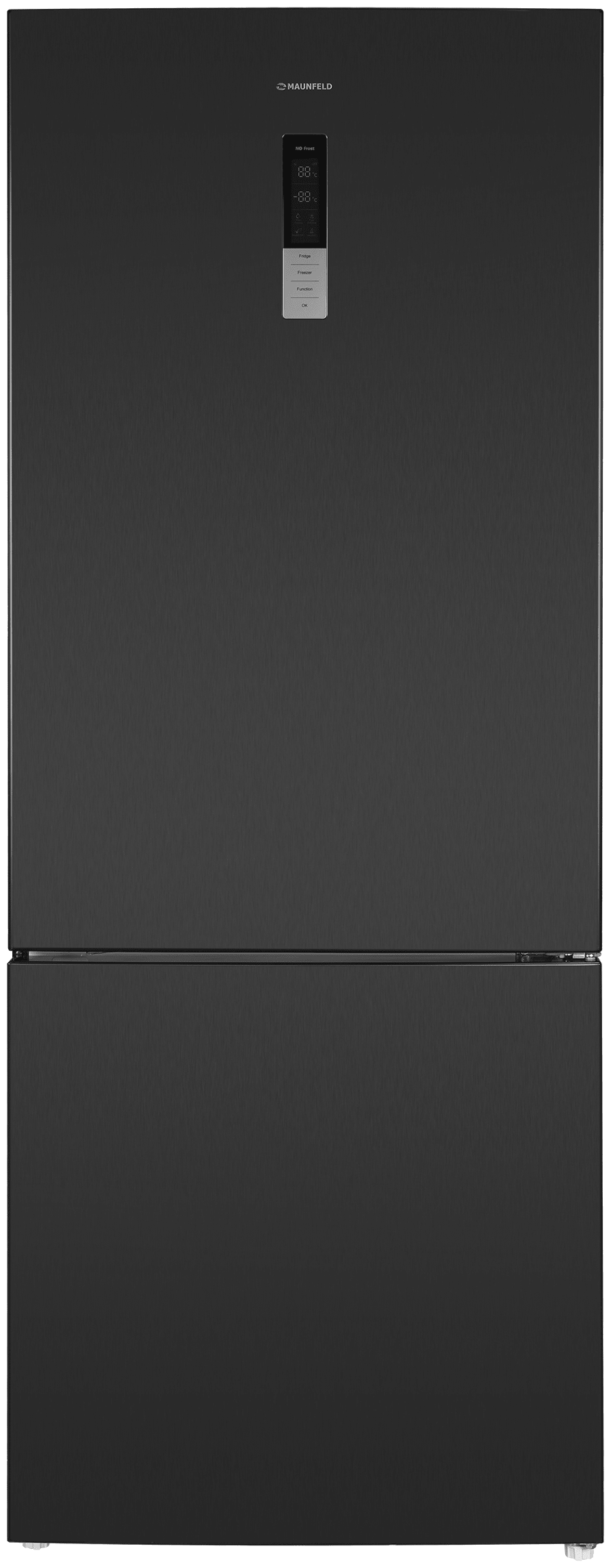Холодильник MAUNFELD MFF1857NFSB RU, черный