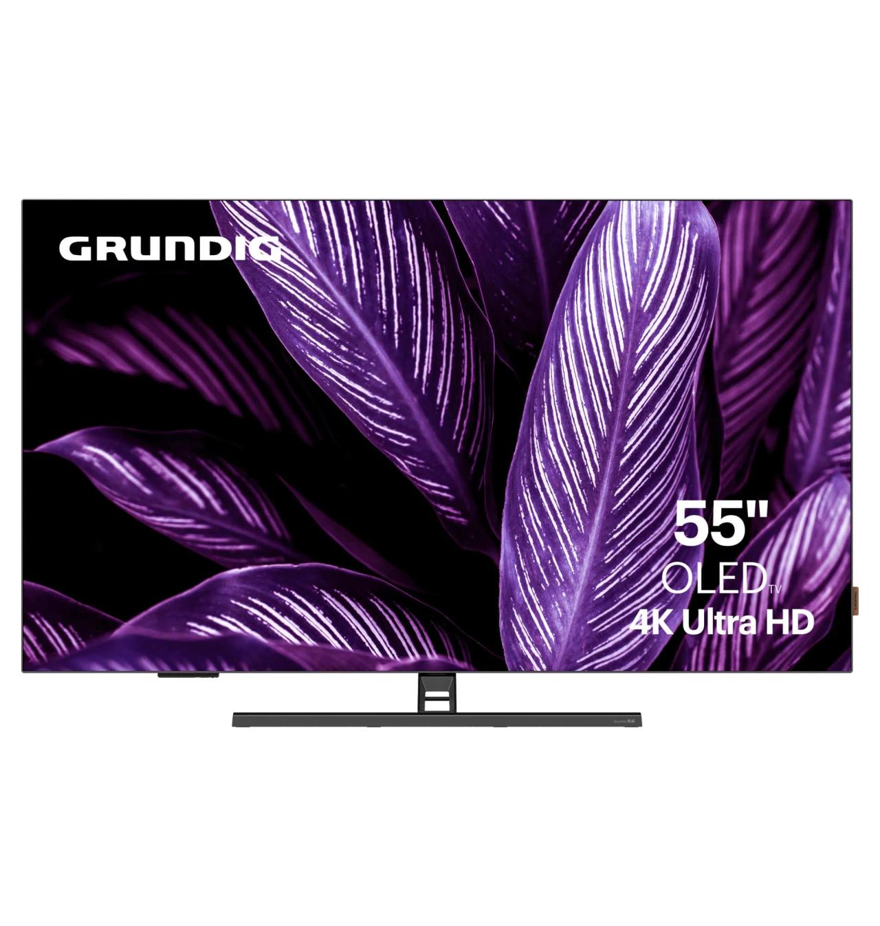 Телевизор Grundig 55 OLED GH 9700 RU (2024), серебристый