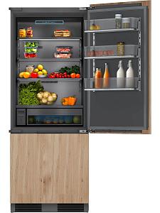 Встраиваемый холодильник Hiberg S-RFC 600 B inverter RU